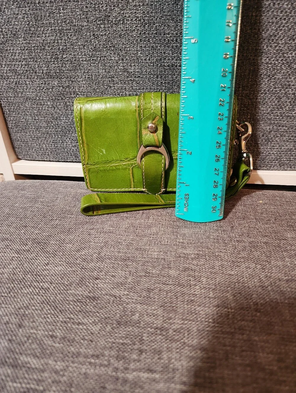 Dooney And Bourke Croc Embossed Wristlet